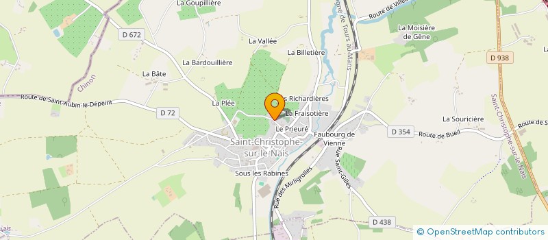 localisation de l'entreprise MADAME OCEANE DOURY  SAINT CHRISTOPHE S LE NAIS