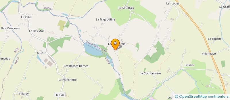 localisation de l'entreprise MADAME OCEANE DUBOIS  LUITRE-DOMPIERRE