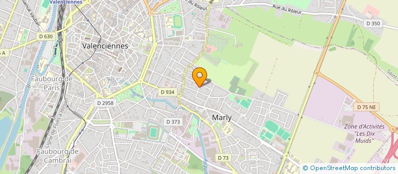 localisation de l'entreprise MADAME OCEANE DUPONT  MARLY