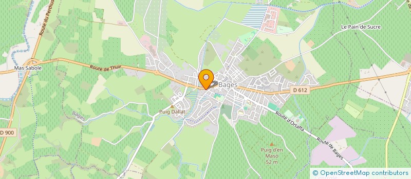 localisation de l'entreprise MADAME OCEANE DUPOUY  BAGES