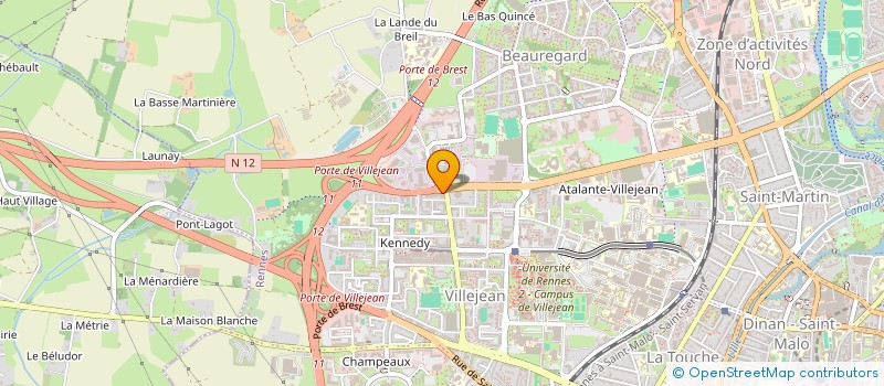 localisation de l'entreprise MADAME OCEANE DURAND  RENNES