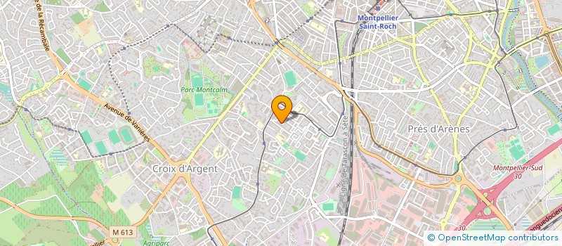 localisation de l'entreprise MADAME OCEANE DURAND  MONTPELLIER