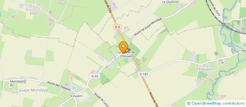 localisation de l'entreprise MADAME OCEANE DUVAL  CHOUAIN