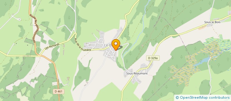 localisation de l'entreprise MADAME OCEANE ELINA BOILLOT  LE BELIEU