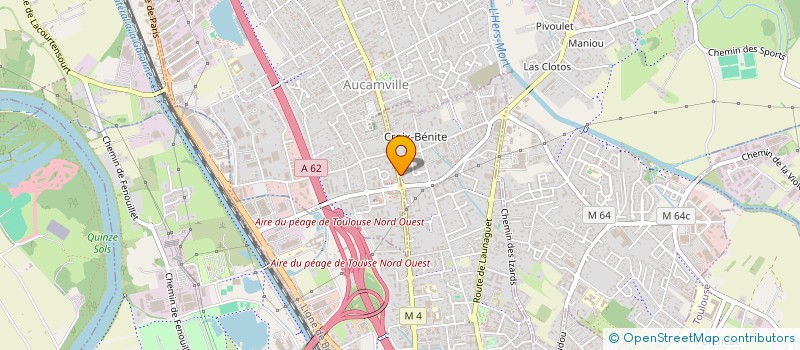 localisation de l'entreprise MADAME OCEANE FALLET  TOULOUSE