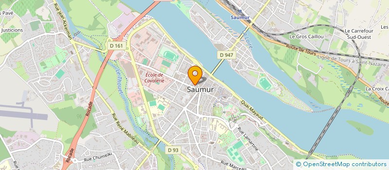 localisation de l'entreprise MADAME OCEANE FELGINES  SAUMUR