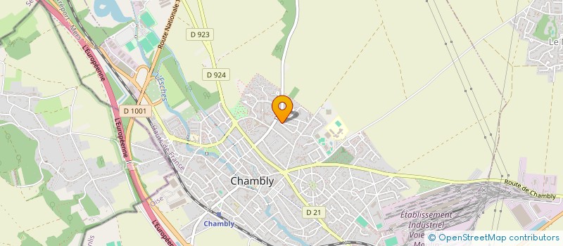 localisation de l'entreprise MADAME OCEANE FEUGER  CHAMBLY