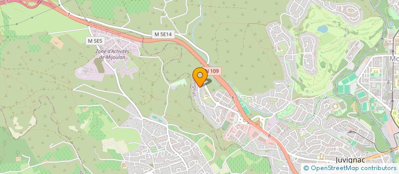 localisation de l'entreprise MADAME OCEANE FIDALE  JUVIGNAC