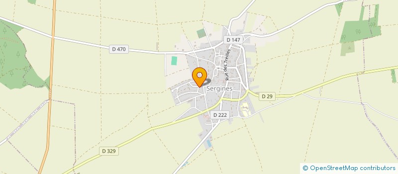 localisation de l'entreprise MADAME OCEANE FLAMENT  SERGINES