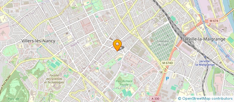 localisation de l'entreprise MADAME OCEANE FREITAS  VANDUVRE-LES-NANCY