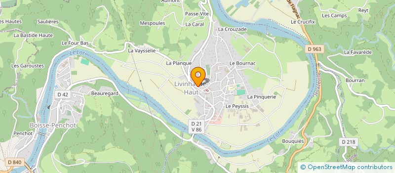 localisation de l'entreprise MADAME OCEANE FREMONT  ALMONT-LES-JUNIES