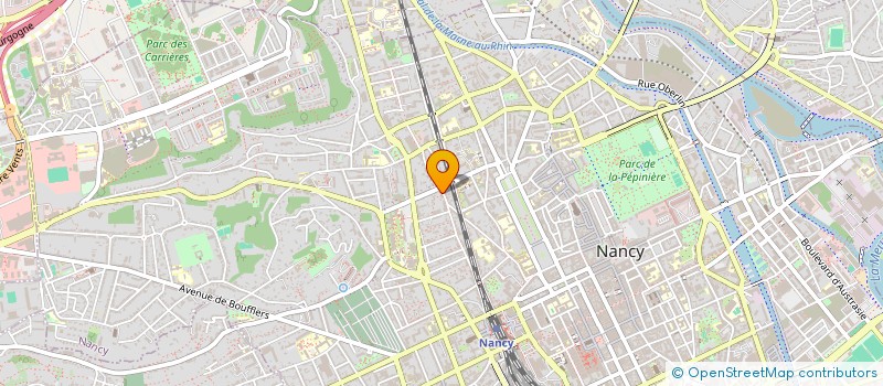 localisation de l'entreprise MADAME OCEANE FRIEDRICH  NANCY