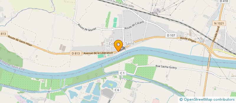 localisation de l'entreprise MADAME OCEANE FUHRMANN  COLAYRAC-SAINT-CIRQ