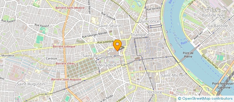 localisation de l'entreprise MADAME OCEANE GAIXET à BORDEAUX