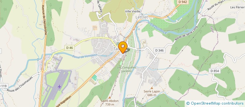 localisation de l'entreprise MADAME OCEANE GALLAND  TALLARD