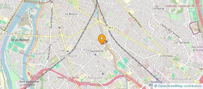 localisation de l'entreprise MADAME OCEANE GARNIER  TOULOUSE