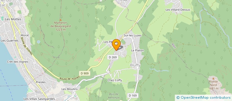 localisation de l'entreprise MADAME OCEANE GARREAU  BLUFFY