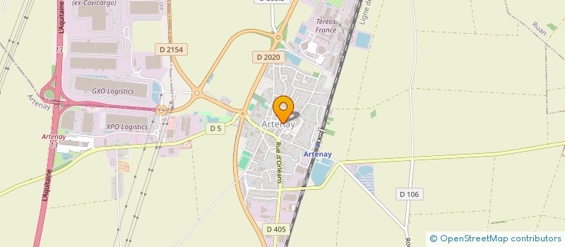 localisation de l'entreprise MADAME OCEANE GAUGRIS à LION-EN-BEAUCE