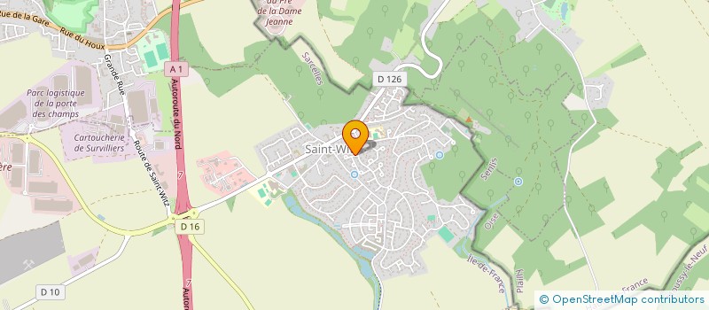 localisation de l'entreprise MADAME OCEANE GAURAT DHERBECOURT  SAINT-WITZ