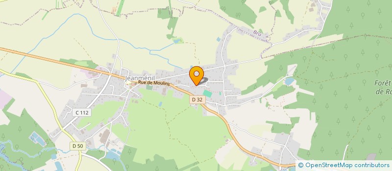 localisation de l'entreprise MADAME OCEANE GEORGE  JEANMENIL