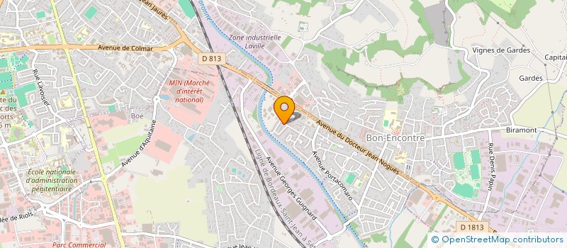 localisation de l'entreprise MADAME OCEANE GODILLON  BOE