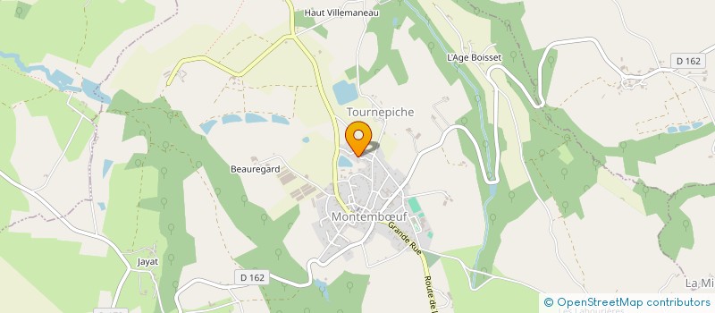 localisation de l'entreprise MADAME OCEANE GOURMAND  MONTEMBUF