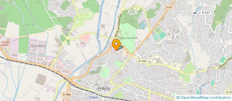 localisation de l'entreprise MADAME OCEANE GRECH  FREJUS