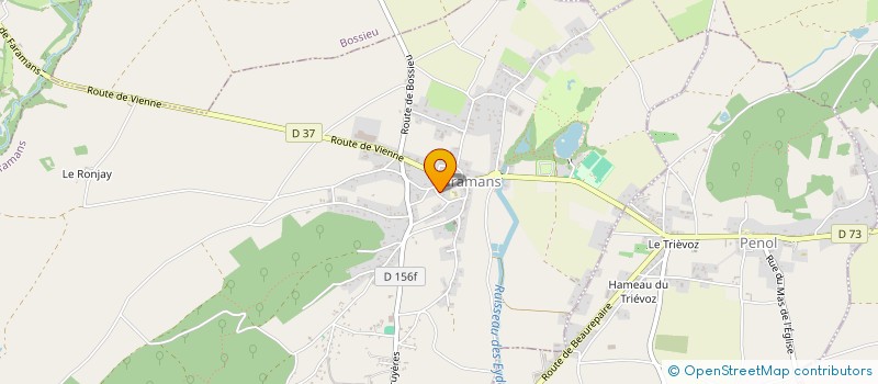 localisation de l'entreprise MADAME OCEANE GUENEU  FARAMANS