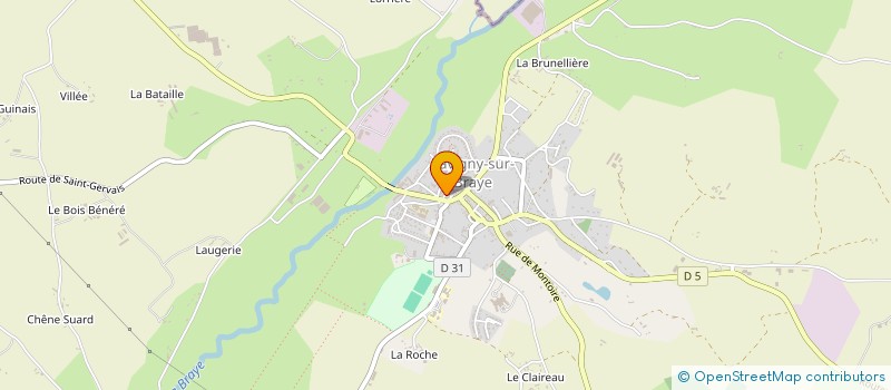 localisation de l'entreprise MADAME OCEANE GUERIN  SAVIGNY-SUR-BRAYE