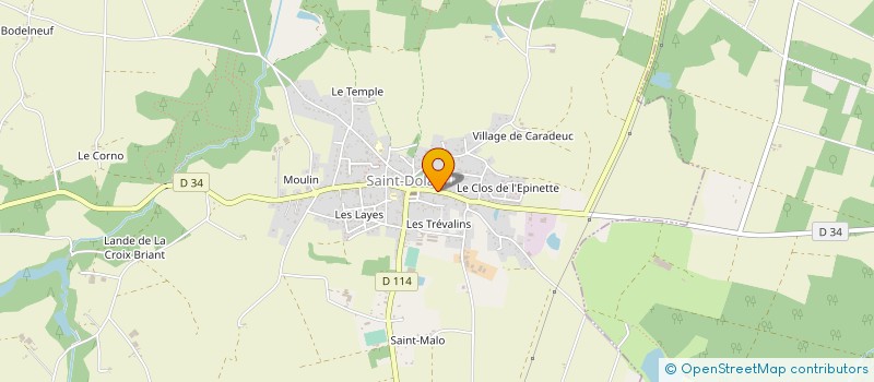 localisation de l'entreprise MADAME OCEANE GUIHARD  SAINT-DOLAY