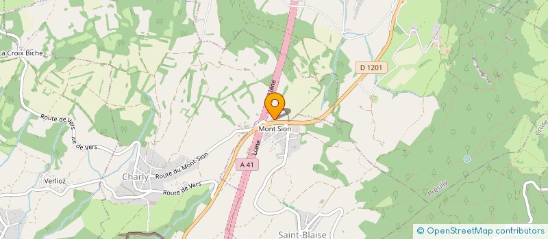 localisation de l'entreprise MADAME OCEANE GUILBERT  SAINT-BLAISE