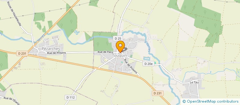 localisation de l'entreprise MADAME OCEANE GUILLAUME  TOUQUIN