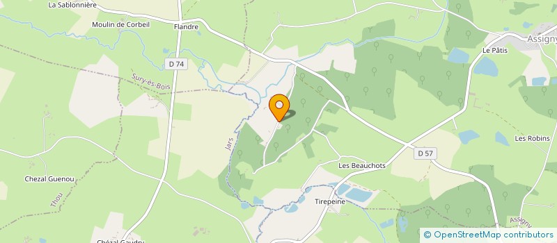 localisation de l'entreprise MADAME OCEANE GUIN  ASSIGNY