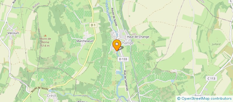 localisation de l'entreprise MADAME OCEANE HAUY  CHANGE