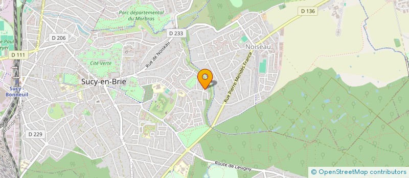 localisation de l'entreprise MADAME OCEANE HAYE  SUCY-EN-BRIE