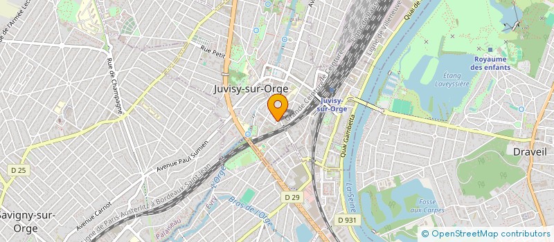 localisation de l'entreprise MADAME OCEANE HERAULT à JUVISY-SUR-ORGE