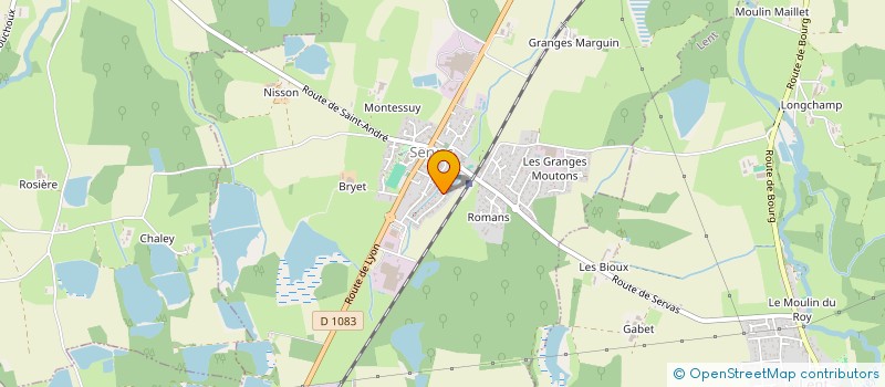 localisation de l'entreprise MADAME OCEANE HERNANDEZ  SERVAS