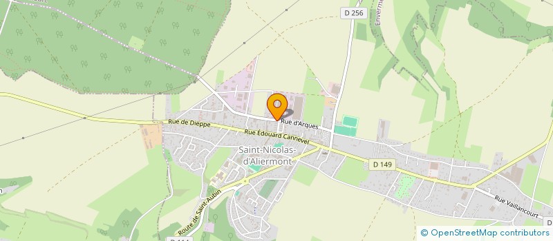 localisation de l'entreprise MADAME OCEANE HEROUX  SAINT-NICOLAS-D'ALIERMONT