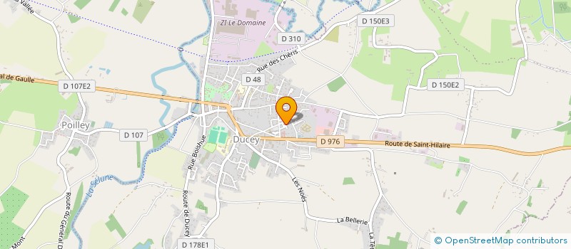 localisation de l'entreprise MADAME OCEANE HERPIN  DUCEY-LES CHERIS