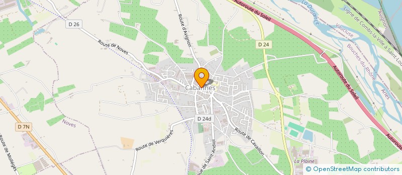 localisation de l'entreprise MADAME OCEANE HUBERT  CABANNES