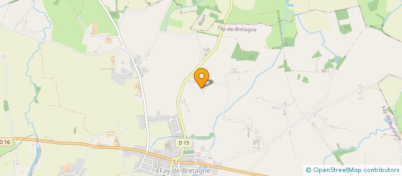 localisation de l'entreprise MADAME OCEANE HUGRON à FAY-DE-BRETAGNE