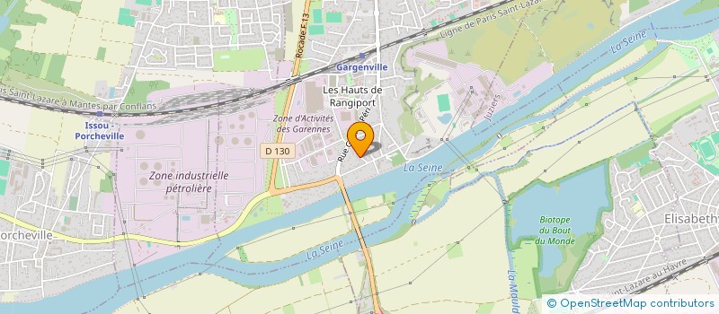 localisation de l'entreprise MADAME OCEANE HUOT  GARGENVILLE