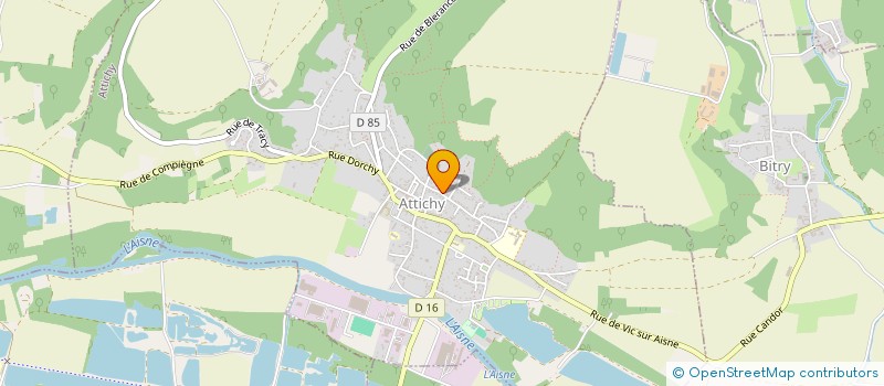 localisation de l'entreprise MADAME OCEANE IDZIKOWSKI  ATTICHY