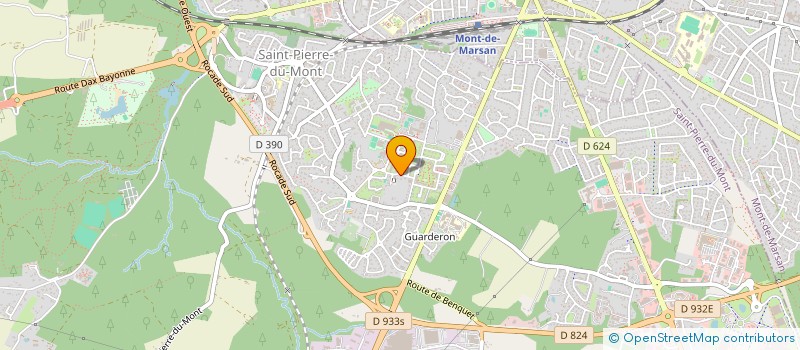 localisation de l'entreprise MADAME OCEANE IGLESIAS  SAINT-PIERRE-DU-MONT