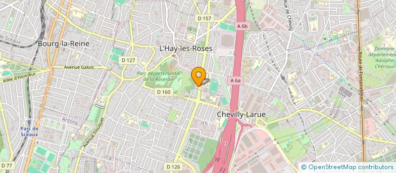 localisation de l'entreprise MADAME OCEANE INTSOROU  L'HAY-LES-ROSES