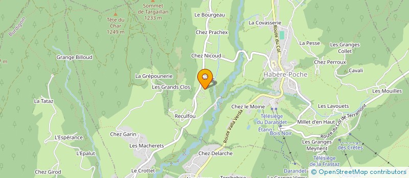 localisation de l'entreprise MADAME OCEANE JACQUES-VUARAMBON  HABERE-POCHE