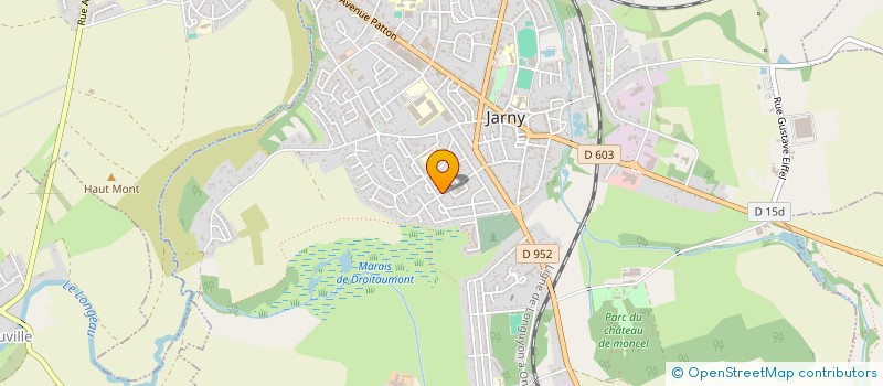 localisation de l'entreprise MADAME OCEANE JAMET  JARNY