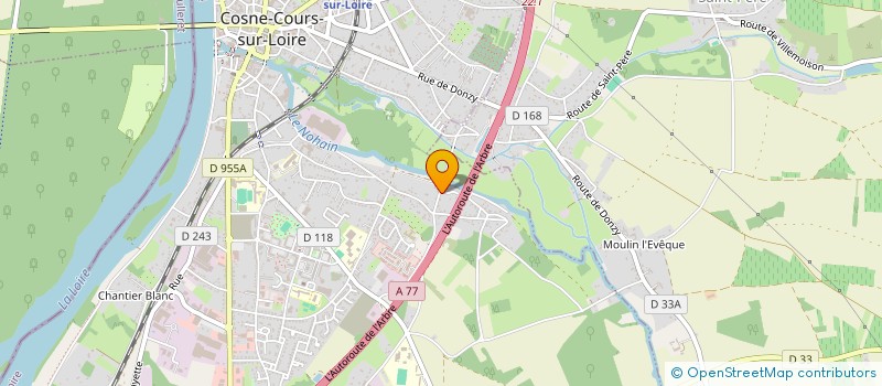 localisation de l'entreprise MADAME OCEANE JARRY  SAINT-LOUP-DES-BOIS