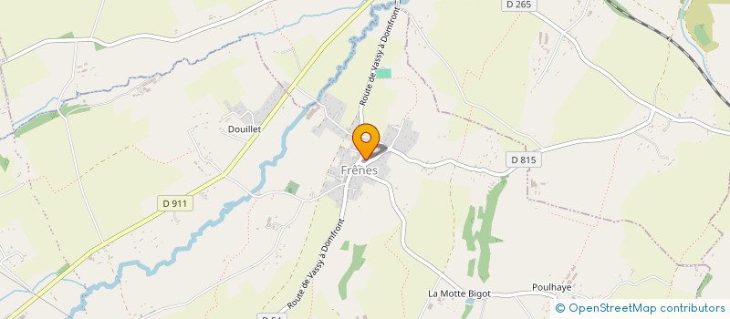localisation de l'entreprise MADAME OCEANE JENVRIN à LONLAY-L'ABBAYE