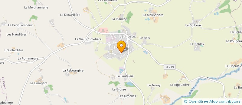 localisation de l'entreprise MADAME OCEANE JOUIS à LE HORPS